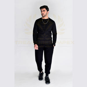 Conjunto deportivo de 2 piezas para hombre, chándal de diseñador de moda de invierno, última moda, conjuntos de chándal de 2 piezas para hombre, logotipo personalizado a granel - Product Image 3