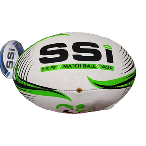 Pelota de rugby de PU duradera tamaño 5 promocional diseño personalizado liga de entrenamiento profesional torneo oficial productos de marca - Product Image 1