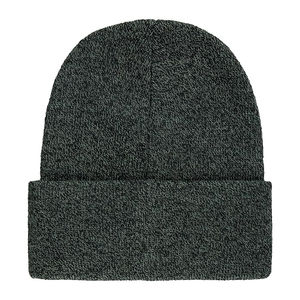 Gorro Unisex con estampado Digital de alta calidad para adultos, gorros cálidos de invierno ajustables de Color verde, punto liso, acrílico 100% - Product Image 3