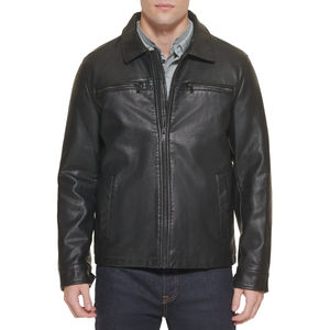 Top Trending Best Quality <b>Thin</b> Leather <b>Jacket</b> for <b>Men</b> Wholesale Fashion Custom Canvas <b>Jacket</b> Best Price Leather <b>Jacket</b> For <b>Men</b> - Product Image 2