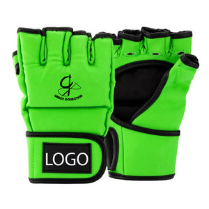 Fabrication professionnelle Fabriqué en usine Gants de fitness confortables MMA Patchs personnalisés Gants MMA pour une utilisation en extérieur - Product Image 1