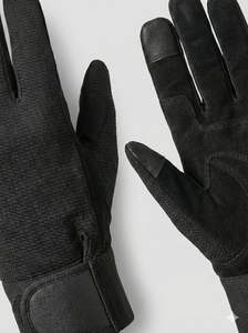 Horse Riding Equestrian Gloves Suede Palm Grip Breathable Mesh Fabric Touchscreen Full Finger Adjustable Wrist <b>Strap</b> UV Quick - Product Image 6