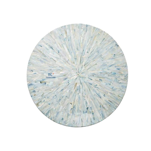 Nouveautés Sets de table décoratifs ronds en bambou peints à la main de haute qualité pour la vente en gros - Product Image 3