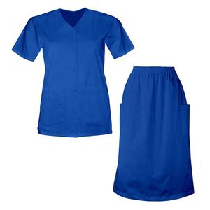 Conjunto de Uniforme Médico Moderno para Mujer, Tela Suave, Ajuste Cómodo, Material Elástico, Diseño Transpirable, Perfecto para Profesionales de la Salud - Product Image 5