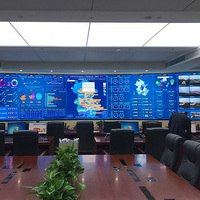 Pantalla LED interior 2K/4K/8K de alta frecuencia de actualización para sala de control y monitoreo
