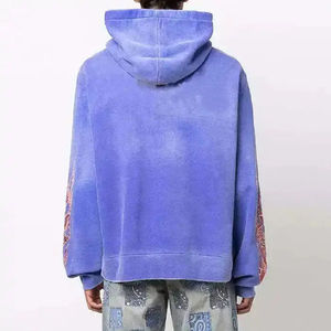 เสื้อฮู้ดดี้โอเวอร์ไซส์คุณภาพสูงปี 2025 แบบสั่งทำพิเศษ แขนยาวทรงปกติ สำหรับผู้ชาย ซักแล้ว ใส่ได้ทั้งชายและหญิง เหมาะสำหรับฤดูหนาว ปักลาย 100% ผ้าฝ้าย มีกระเป๋า - Product Image 5