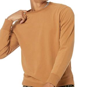 Sweat-shirt d'hiver à col rond pour homme, 100% coton, polaire, manches longues, OEM, fabrication sur mesure, ODM, design tendance 2026, logo personnalisé - Product Image 3