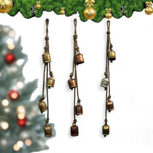 Campanas de Viento Rústicas Shabby Chic Harmony Bells, 5 Tonos Surtidos para Jardín, Patio, Diseño Zen, Campanas de Viento Relajantes y Tranquilas para Mascotas - Product Image 6