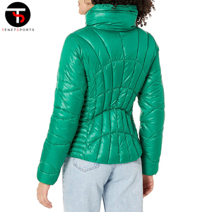 เสื้อแจ็กเก็ตแบบถักสำหรับผู้หญิงเสื้อแจ็กเก็ตผ้าแคนวาสสำหรับฤดูหนาว - Product Image 2