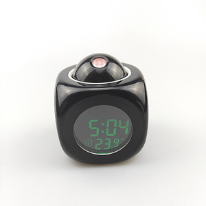 Visor led com projeção <span class=keywords><strong>lcd</strong></span>, despertador digital, relógio conversador, soneca, termômetro, função de mesa, luz noturna - Product Image 6