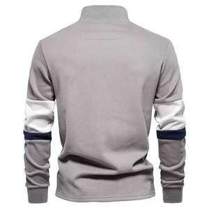 Personnalisable Hommes 100% Coton Quarter Zip Sweat À Capuche À Manches Longues Écologique pour La Saison D'automne Conception D'impression Numérique - Product Image 6