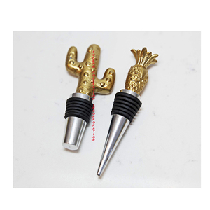 ตัวยึดขวดไวน์หัวแมวชุบทองทำด้วยมืออุปกรณ์บาร์ขายส่ง - Product Image 4