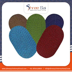 Gran oferta, sublimación de impresión personalizada, recién llegado, felpudos decorativos de Material de algodón para sala de estar - Product Image 5