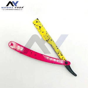 Navaja de Afeitar Profesional para Barbería, Logotipo Personalizado, Hoja Reemplazable, Recubierta de Papel, Acero Inoxidable, Personalizable - Product Image 5