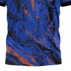 Maillot de football et de sport d'équipe pour adulte avec logo personnalisé imprimé, motif uni, tissu extensible et respirant - Product Image 4