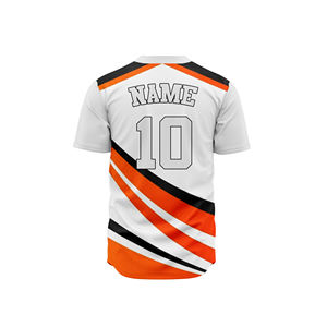 Maillot de baseball uni de haute qualité à manches courtes, uniformes de baseball - Product Image 4