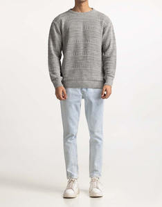 Venta directa de fábrica Precio razonable Ajuste cómodo Hombres Suéter de punto Logotipo personalizado Hombres Suéter de punto - Product Image 6