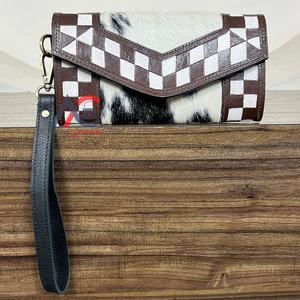 กระเป๋าคลัทช์หนังวัวสุดพรีเมี่ยมสำหรับผู้หญิงกระเป๋าคลัทช์หนังทำมือความจุสูง2025 - Product Image 1