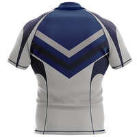 Uniforme de rugby personnalisé par sublimation pour hommes, maillots de rugby 100% polyester, kit de vêtements d'équipe personnalisé, maillots de rugby unisexes