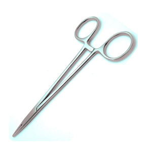 Instrumento médico TC Crile Portaagujas de madera 20cm Portaagujas recto quirúrgico profesional OEM Etiqueta privada disponible - Product Image 6