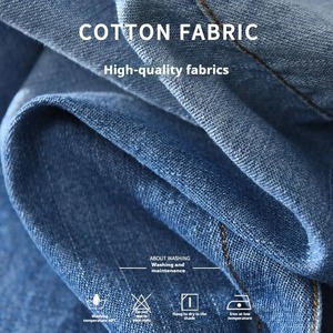 แจ็กเก็ตอเนกประสงค์สีพื้นสำหรับผู้ชายเทรนด์เสื้อยีนส์สไตล์สตรีทแฟชั่นฤดูใบไม้ผลิและฤดูใบไม้ร่วง - Product Image 3