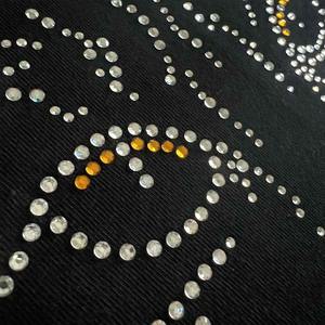 Camisetas Vintage de Color Sólido para Mujer con Pedrería y Diseño Estampado, Talla Personalizable, Alta Calidad, Hecho en Pakistán - Product Image 4