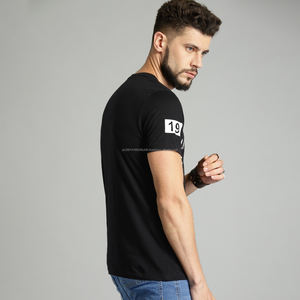 Fit2Fight Fournisseur de t-shirts pour hommes en coton 100% de haute qualité, t-shirt personnalisé pour hommes, impression, t-shirt à coupe classique - Product Image 2