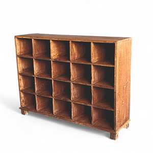 <b>Rustic</b> Wooden <b>Bookshelf</b> for Home Office Living Room Bedroom School Hotel Durable Metal Cabinet for Book Storage - Product Image 1