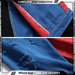 Nouveau Style hommes grande taille Denim veste Style décontracté personnalité mode Denim chemise mâle solide bleu couleur - Product Image 4