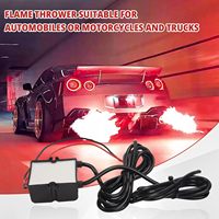 Kit lance-flammes double avec tous les accessoires d'installation Compatible avec les voitures Camions Kit de flamme double échappement