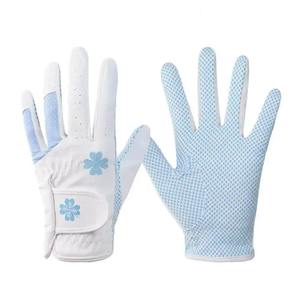 Gants de golf Cabretta en cuir pour hommes de haute qualité, durables et personnalisables avec les meilleures caractéristiques internationales standard Protection UV - Product Image 1
