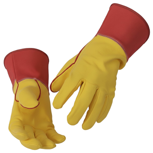 Guantes de Soldadura Tig Industriales Resistentes, Guantes de Soldadura Mig de Cuero Vacuno, Guantes de Seguridad Resistentes al Calor - Product Image 4