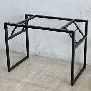 Industrial Style <b>Folding</b> Metal Legs for 100x60x75cm CHB68042 <b>Tables</b> for Home Office <b>Dining</b> Kitchen for <b>Chairs</b> and Sofas - Product Image 2