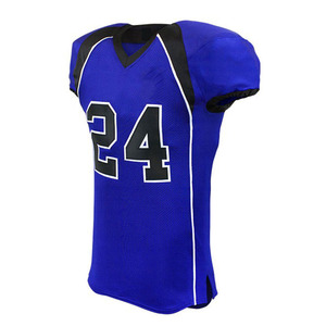 Maillot d'entraînement de football américain sur mesure chemises de sport pour jeunes adultes motif de chiffres cousu hauts unis pantalon XL inclus - Product Image 5