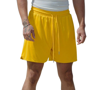 Pantalones cortos deportivos para hombre, ropa deportiva informal con logotipo de nombres personalizados, de malla para correr y entrenar - Product Image 1