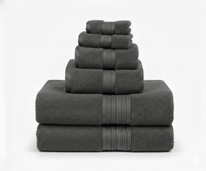 Ensemble de serviettes en coton éponge doux en gros, linge de bain de luxe essentiel pour hôtel, serviettes en coton peigné durables à séchage rapide - Product Image 2