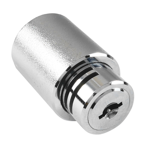 Cerradura de leva de empuje de aleación de zinc trasera de 60mm personalizada con llave plana para gabinetes, ventanas y vehículos recreativos - Product Image 2