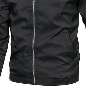 Best Quality Men's Winter Long Sleeves Casual Baseball Varsity Jacket Wholesale Customizable Size <b>Fabric</b> Material - Product Image 3