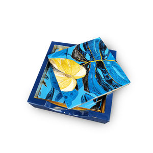 VietnamFactory VietnamCrafts - Anillos para Servilletas y Posavasos de Laca Tradicional Hechos a Mano, Ecológicos, Duraderos, Modelo LRC6006 - Product Image 3