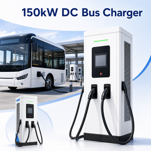 Chargeur rapide DC 150 kW pour véhicules électriques, pantographe CCS2, station de <span class=keywords><strong>recharge</strong></span> pour bus électriques, double connecteur OCPP pour terminaux de flotte de transport public - Product Image 6