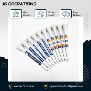 Vendita in tutto il mondo di qualità superiore quantità di massa di dimensioni personalizzate e Logo stampa Plain legno plastica Golf tee a prezzo all'ingrosso - Product Image 3