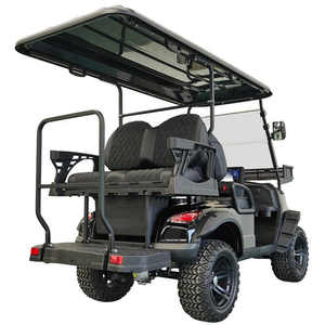 Voiture de golf électrique homologuée pour la route HKBG 72V avec batterie au lithium, voiture de golf électrique 72V - Product Image 4