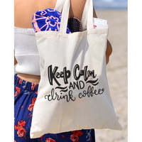 Sacs fourre-tout 'Keep Calm and Drink' pour cafés, bars, restaurants, chaînes de cafés et points de vente, sacs d'usage quotidien, meilleurs sacs fourre-tout d'emballage