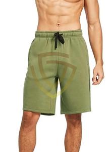 Pantalones Cortos Deportivos Personalizados para Hombre, de Secado Rápido, para Entrenamiento, Jogging, Felpa, 100% Algodón, Cintura Media, con Cordón, para Gimnasio y Fitness - Product Image 4