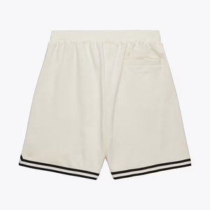 Unisex Custom Heavy Mesh Basketball Shorts Breathable Drawstring 2 Side Pockets Solid Style High Street Anti-Wrinkle Feature - Product Image 2
