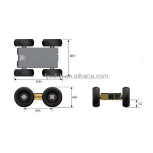 Plataforma Robótica de Alta Velocidad con Ruedas al Mejor Precio, Chasis Robótico Diferencial para Robots de Logística - Product Image 3