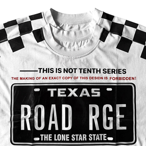 Camiseta personalizada con estampado de pantalla, lavada con ácido, desteñida al sol, holgada, de algodón pesado, recortada, ajustada, 100% algodón, camiseta para hombre - Product Image 5