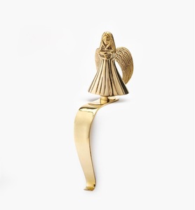 Crochet décoratif pour mot Joyeux Noël Porte-bas en métal Porte-bas indien Vente en gros Porte-bas vintage Bon marché - Product Image 6