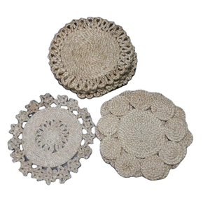 Nouveaux Tapis Modernes en Jute Tressé Faits Main de Haute Qualité 2026, Napperons Traditionnels Jacquard Tissés pour la Maison - Product Image 1