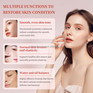 Private Label Coreano Vidro Pele Hidratante Brightening Repair Dark Spot Removendo Lightening Glow Peach 70% Niacinamida Soro - Product Image 4